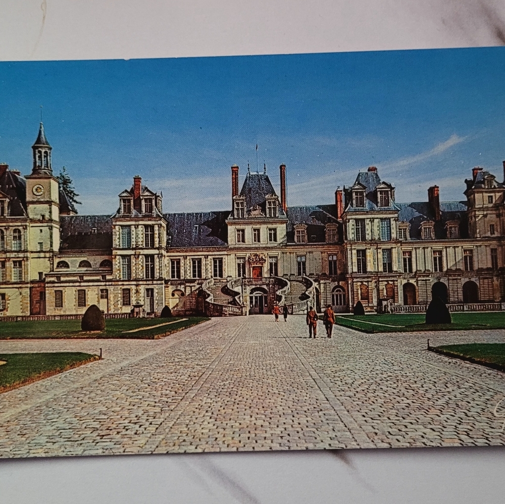 Vintage Fontainebleau Production Leconte Guy Edition Postcard